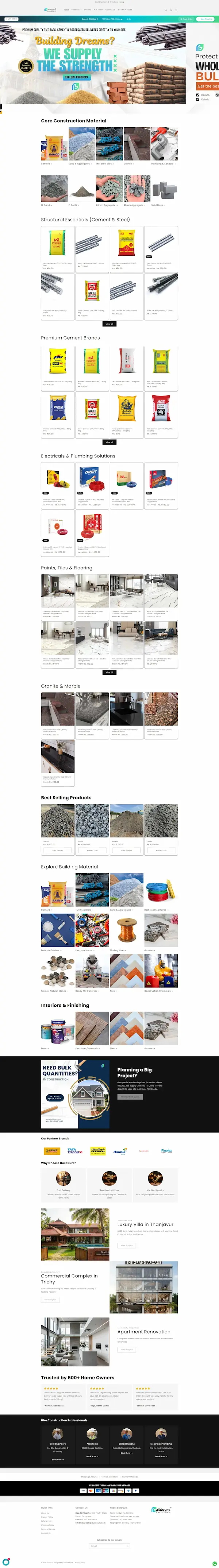 Buildours - Construction Mart