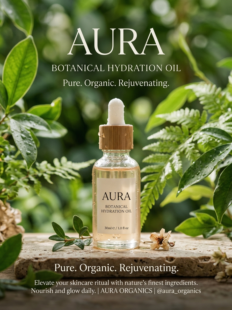 Botanical Skincare Luxury Launch